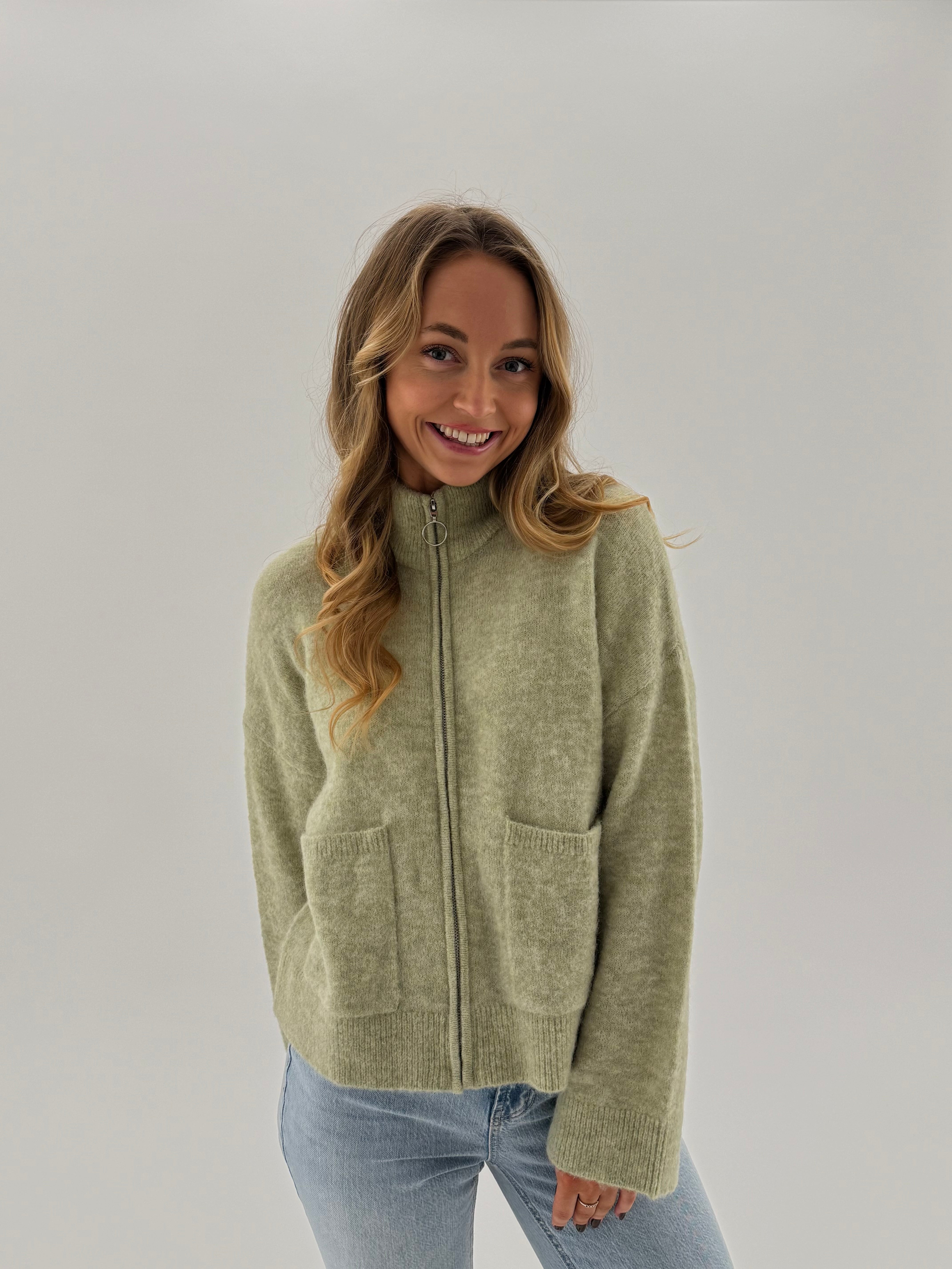 SLWSIA Knit Cardigan - Lint